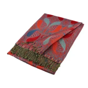 Women's Paisley Pashmina Shawl Scarf Classic Design Acrylic